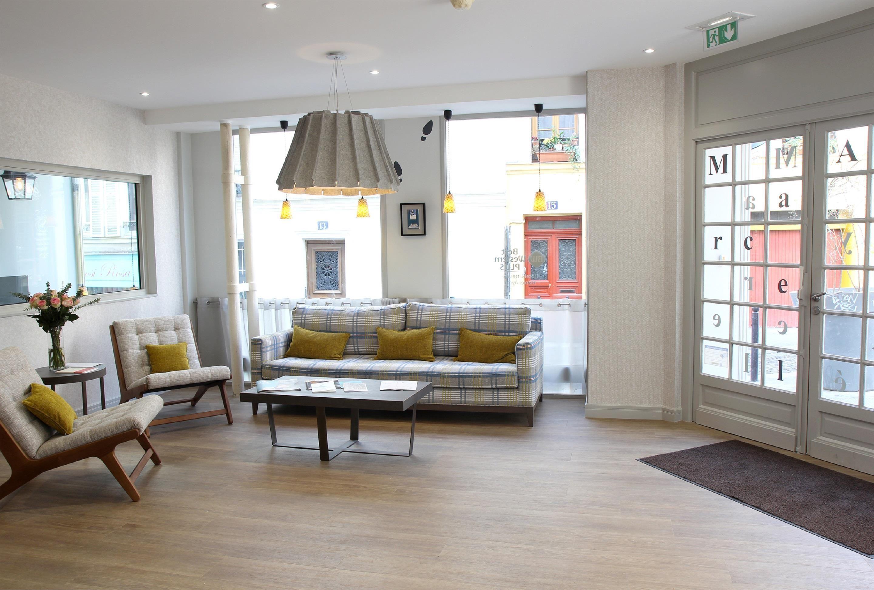 Hotel Litteraire Marcel Ayme, Bw Premier Collection Paris