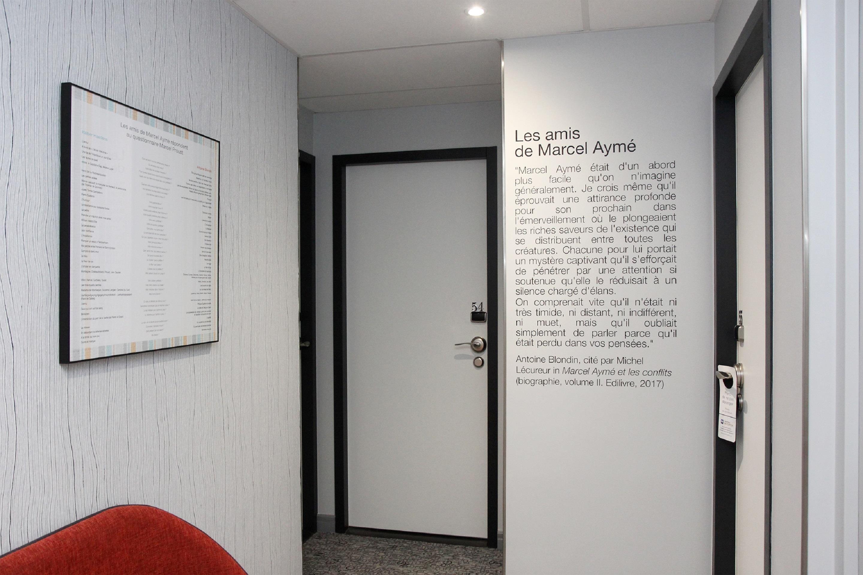 Hotel Litteraire Marcel Ayme, Bw Premier Collection Paris